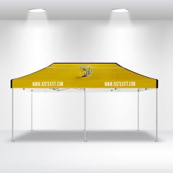 10'x20' Popup Tent with Frame Full Color Custom Print